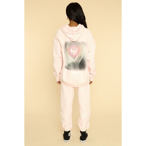Boys Lie Eat Your Heart Out Hoodie in Pink One Size Fits All - Picture 14 of 16